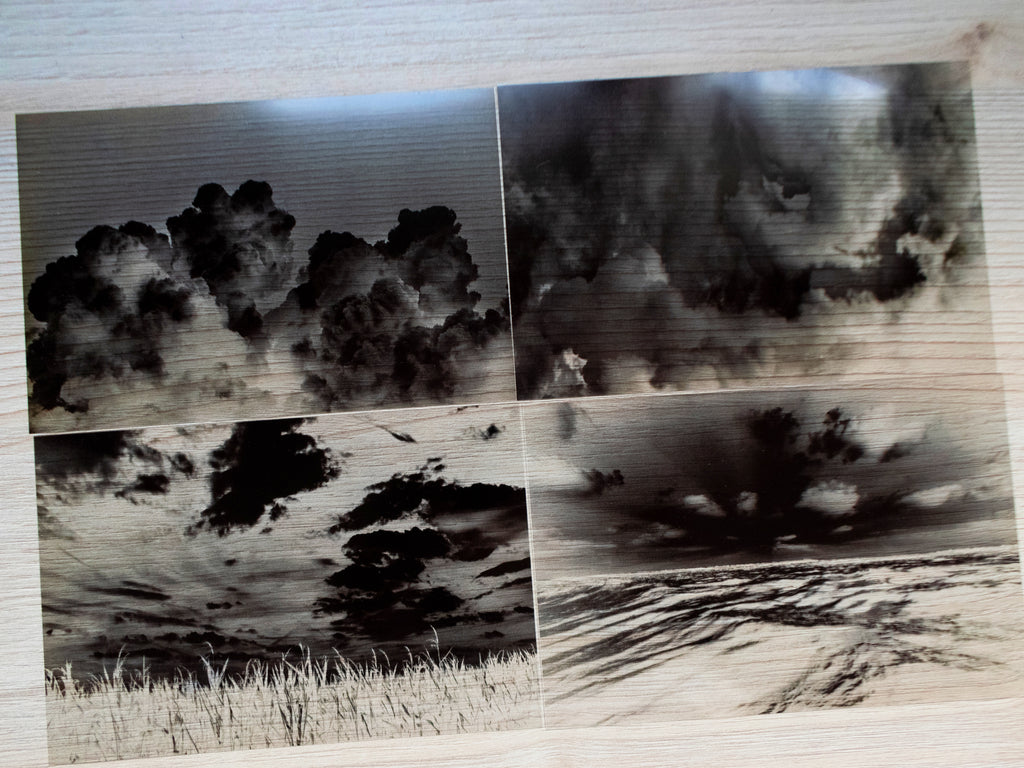 negatives clouds for solar printing