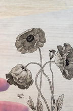 poppy negative for solar printing