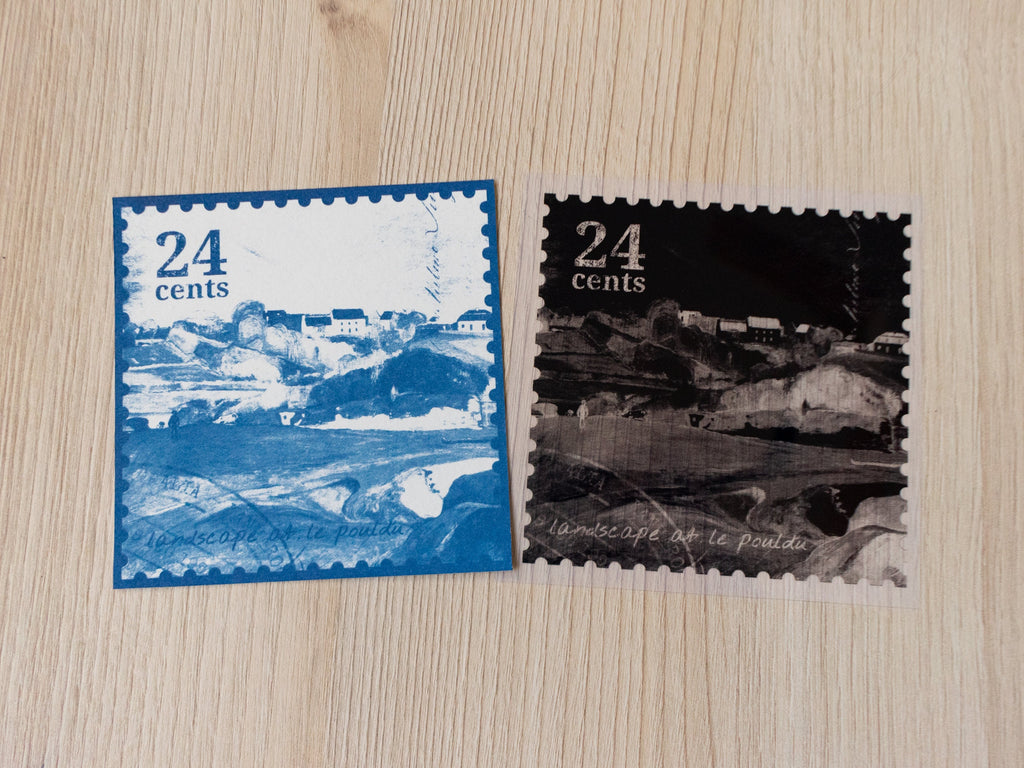 postage negatives for diy crafts