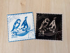 postage stamp designs for diy crafts