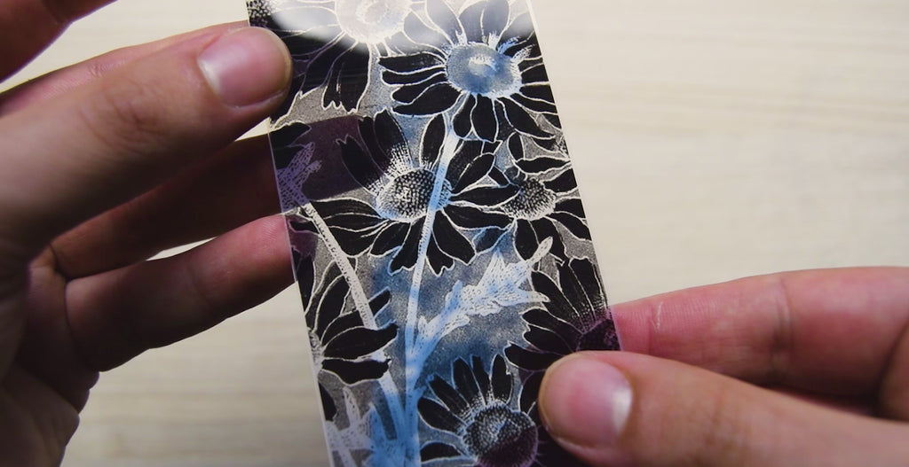 Cyanotype Bookmark Stencils