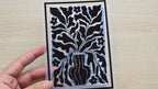 Abstract Flower Cyanotype Stencils