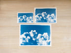 solar printing clouds art