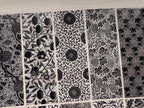 solar printing stencils with William Morris Patterns 