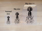 squid stencil for cyanotype