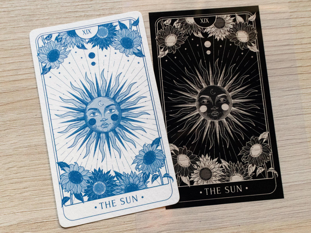 tarot cards negatives for solar printing crafts