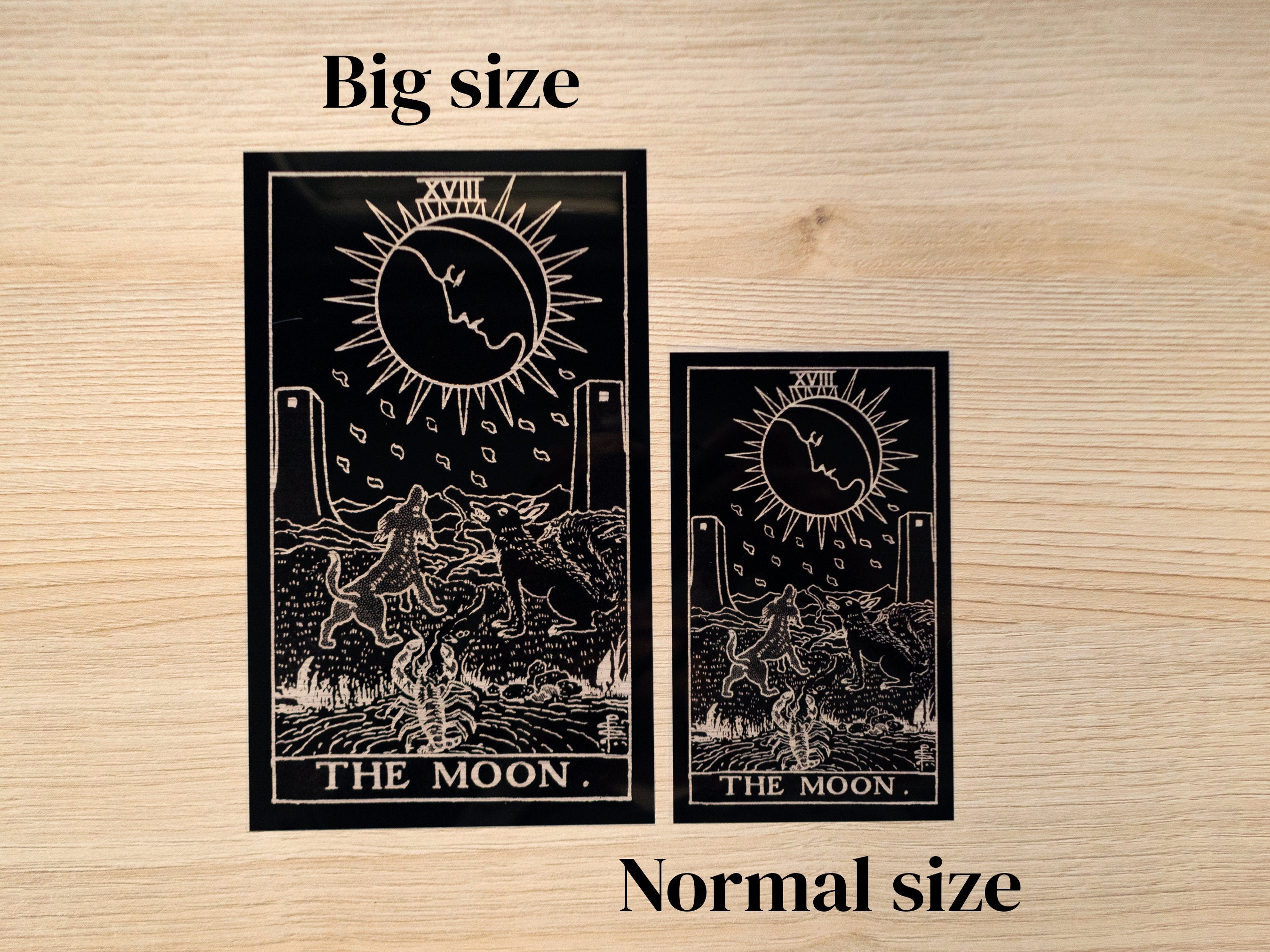 the moon tarot card for crafts