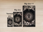the sun tarot card cyanotype negatives