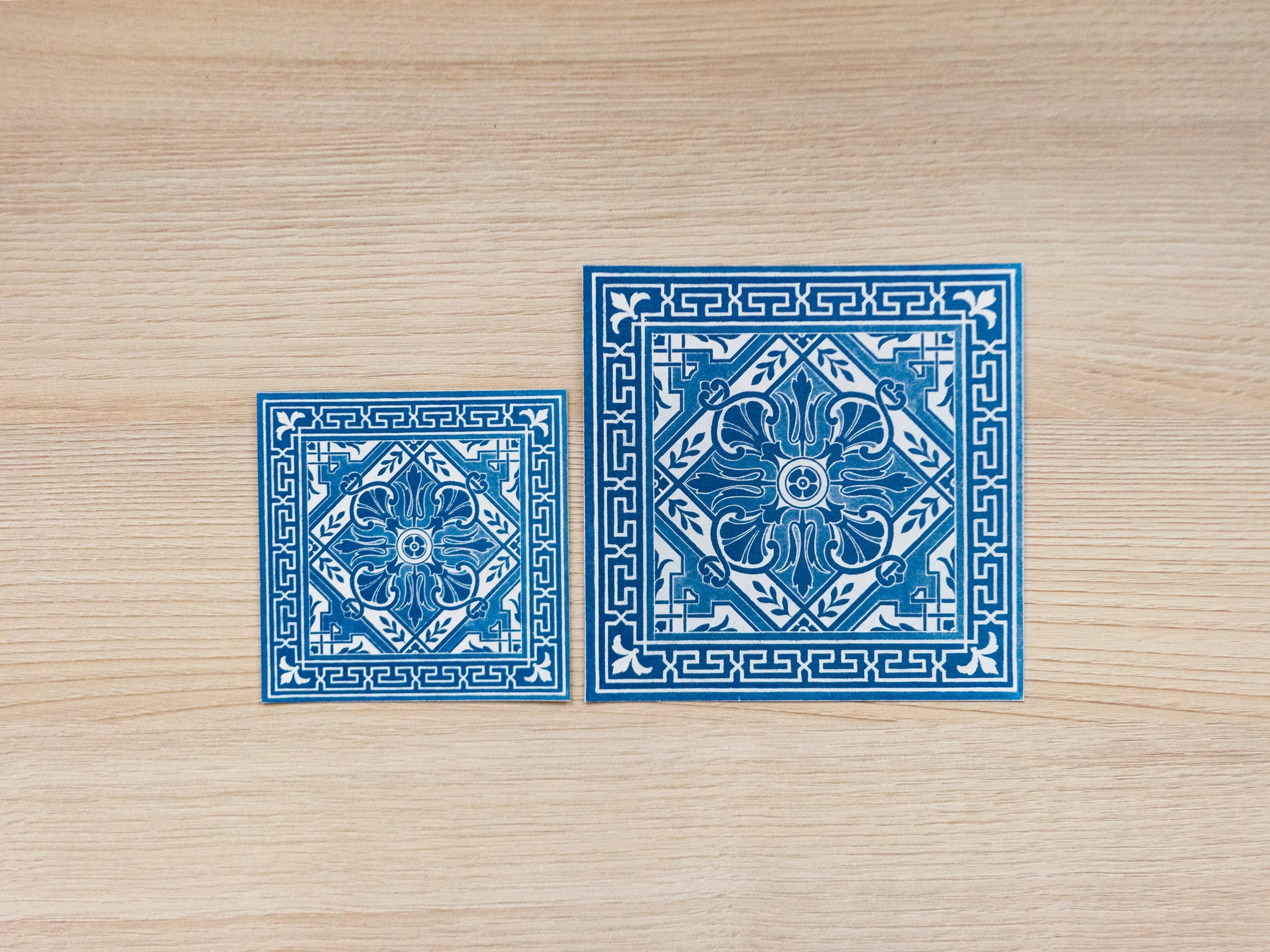 tiles cyanotype ar