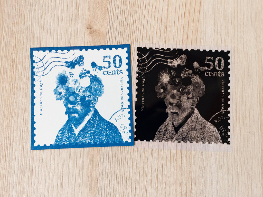 vincent van gogh postage stamps
