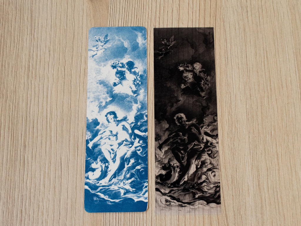 vintage painting bookmark
