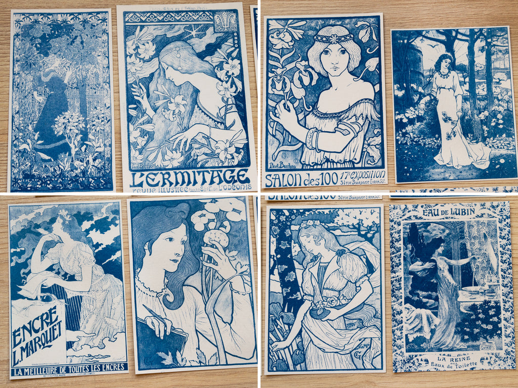 women french art nouveau