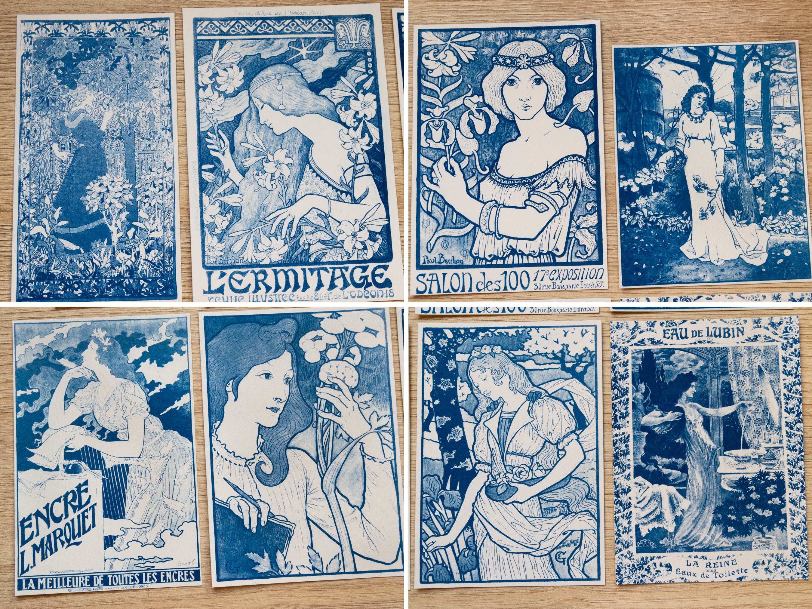 women french art nouveau